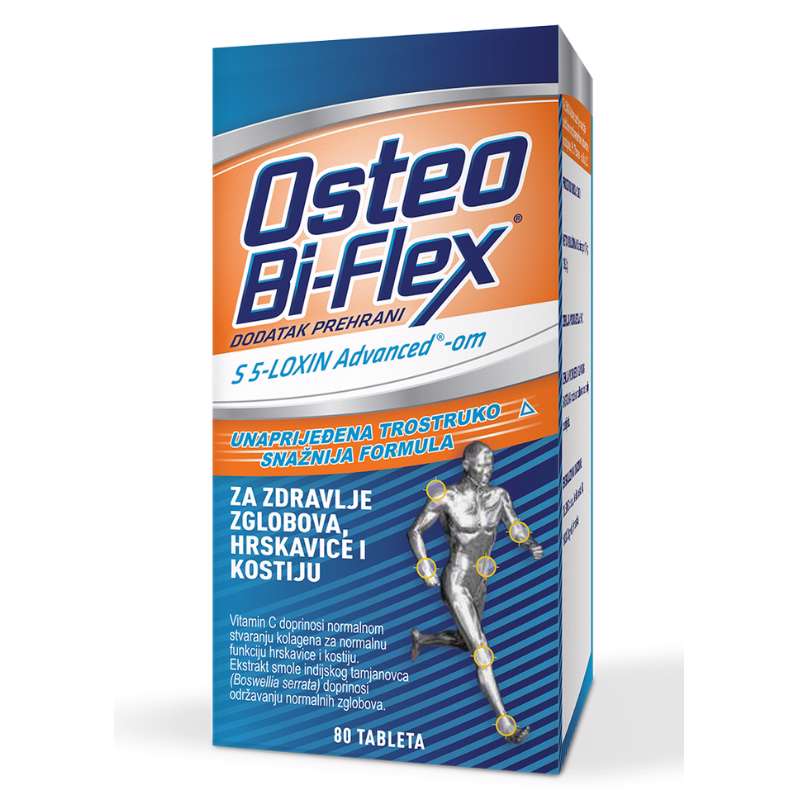 Osteo Bi-Flex 80 tableta – Za zdravlje zglobova, hrskavice i kostiju