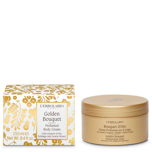 L'Erbolario Golden Bouquet Scented Body Cream 250ml
