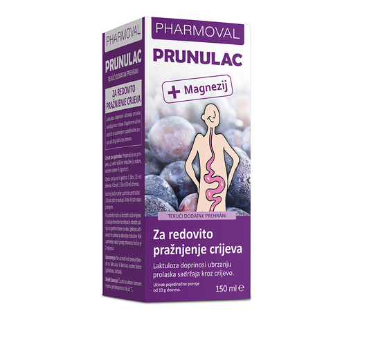 Pharmoval Prunulac Syrup – Natural Solution for Digestion 150 ml