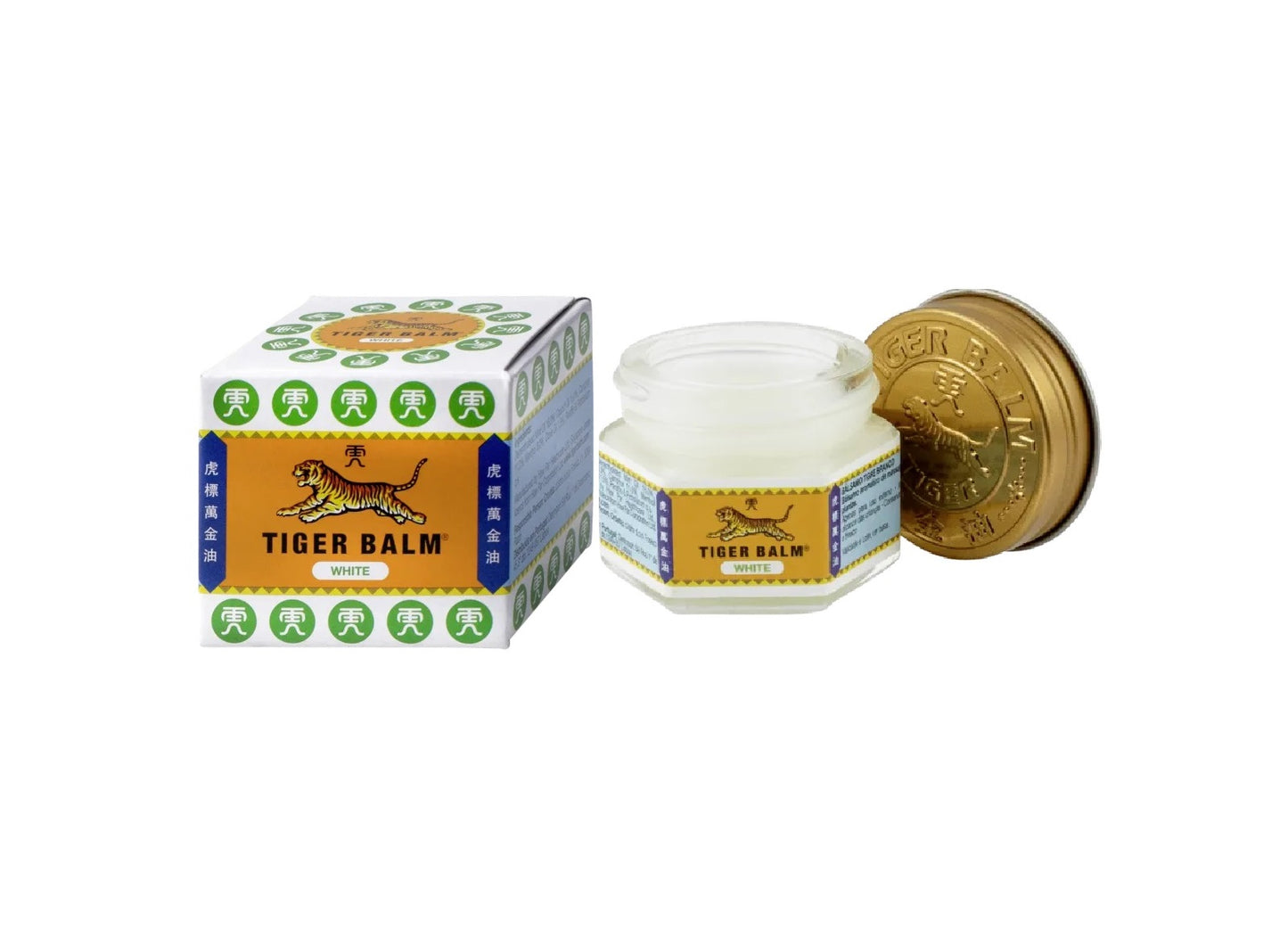 Tiger Balm - White Tiger Balm Pain Relief Ointment 19 g