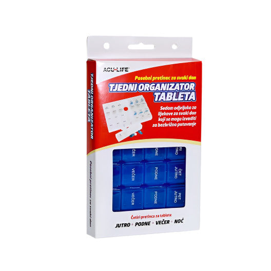 Acu-Life Weekly Tablet Organizer