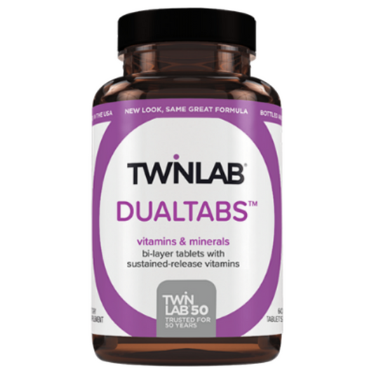 Twinlab Dualtabs – Multivitamin-Mineral Formula 60 tablets