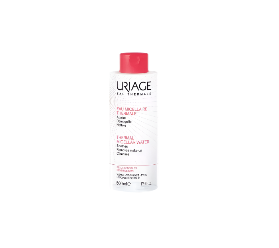 URIAGE Termalna micelarna voda za čišćenje osjetljive kože sklone crvenilu, 500 ml