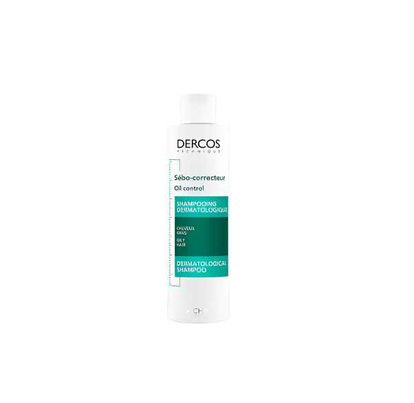 Vichy Dercos Šampon za regulaciju masnoće vlasišta i sebuma,200 ml