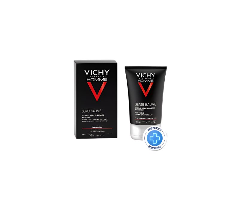 Vichy Homme balzam poslije brijanja za jačanje osjetljive kože 75ml