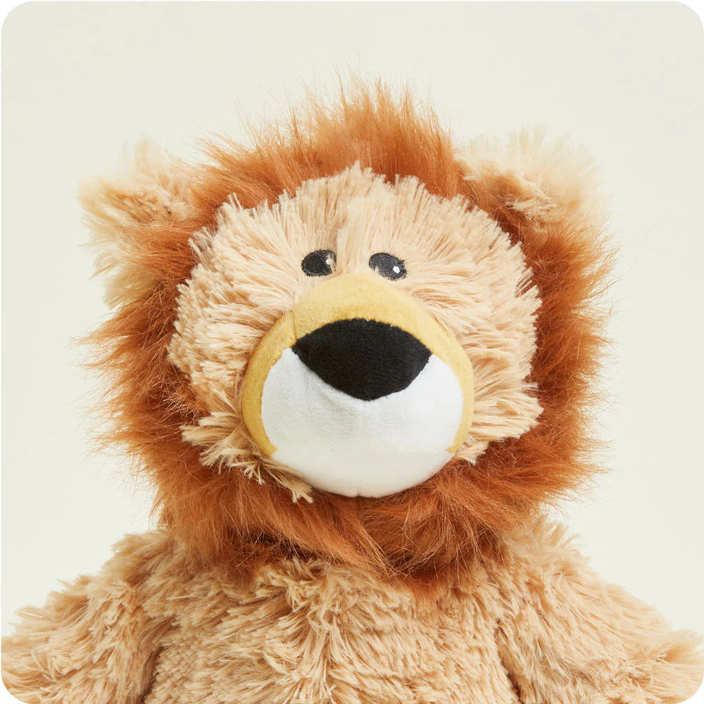 Warmies Plush toy for soothing heating or refreshing cooling - Lion