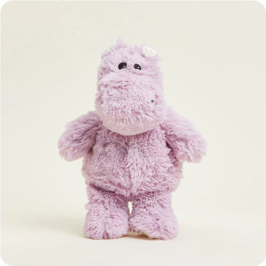 Warmies Plush toy for soothing heating or refreshing cooling - Hippo Nile