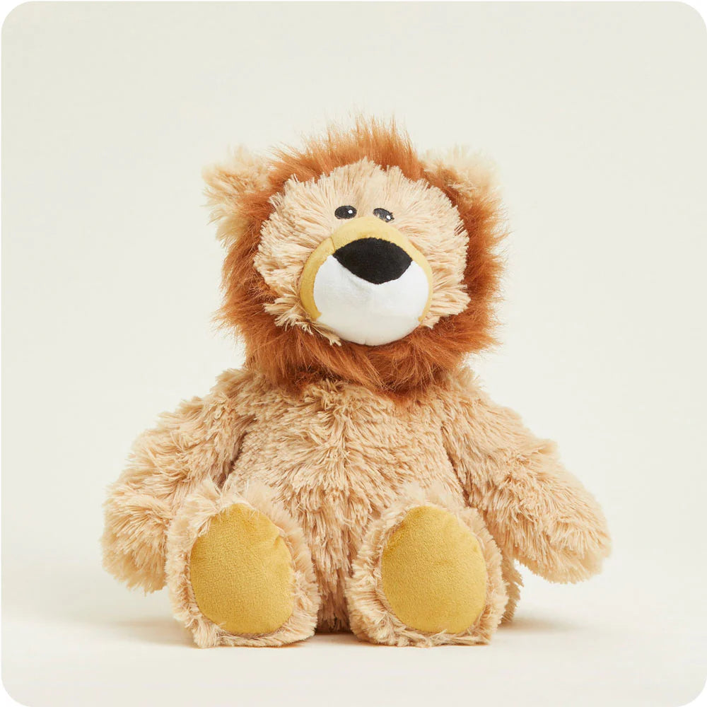 Warmies Plush toy for soothing heating or refreshing cooling - Lion