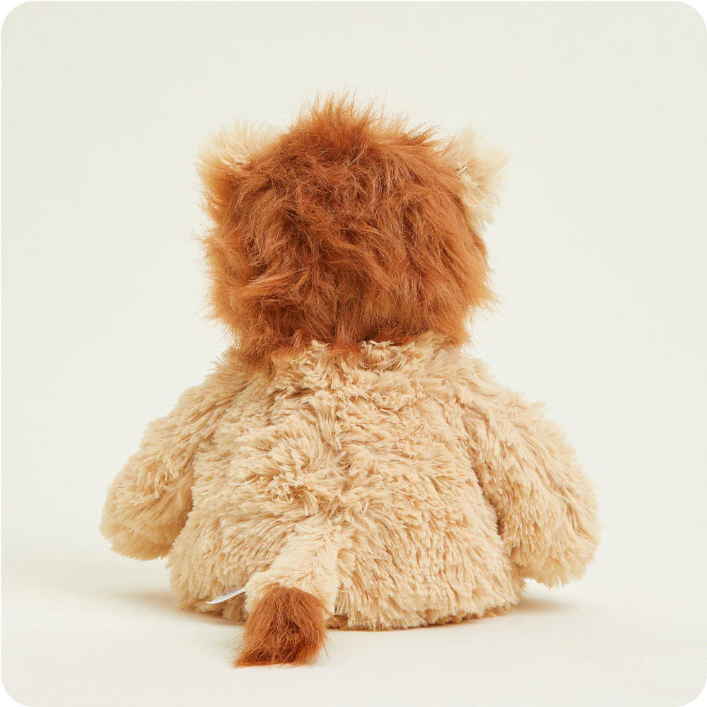 Warmies Plush toy for soothing heating or refreshing cooling - Lion