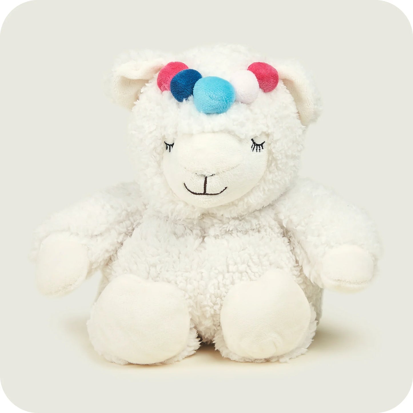 Warmies plush toy for soothing warmth or refreshing cooling - Llama