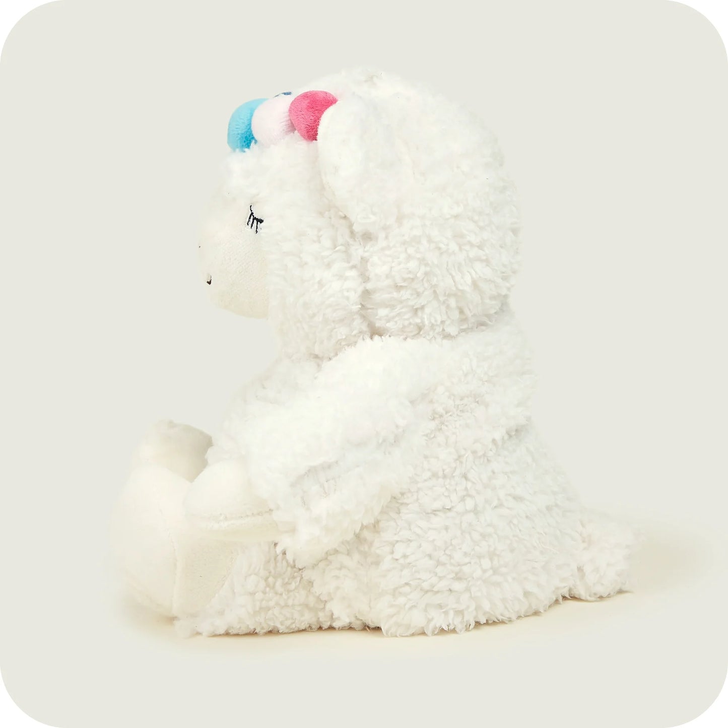 Warmies plush toy for soothing warmth or refreshing cooling - Llama