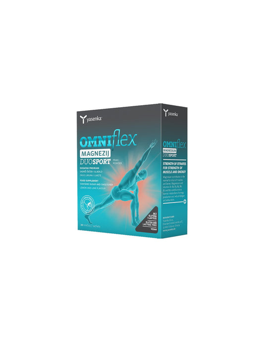 Yasenka Omniflex magnezij DUO SPORT dodatak prehrani s magnezijem i B vitaminima