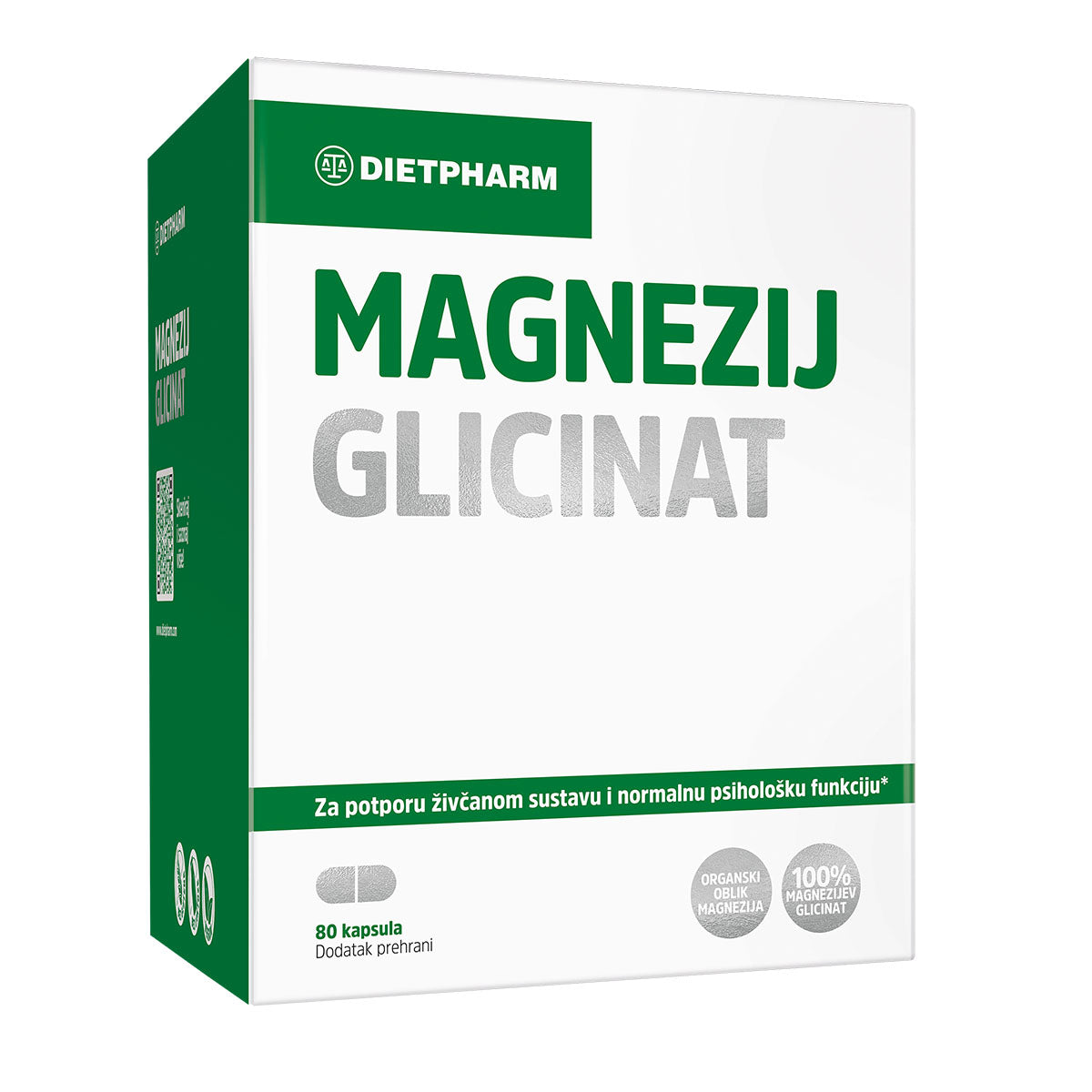 Dietpharm Magnezij Glicinat (80 kapsula)