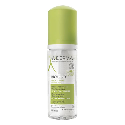 A-DERMA BIOLOGY Dermatološka Pjena za Čišćenje 150 ml