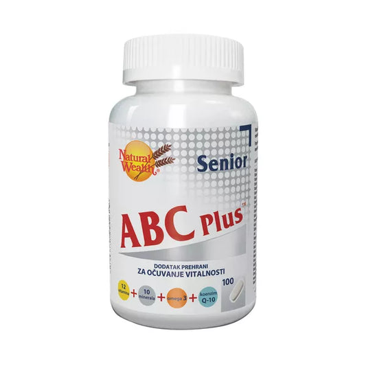 Abc Plus Senior vitamini Natural Wealth 100 tabeta