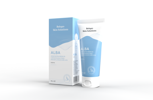 Belupo Skin Solutions – ALBA hidratantna krema za ujednačavanje tena i posvjetljivanje kože lica 50ml