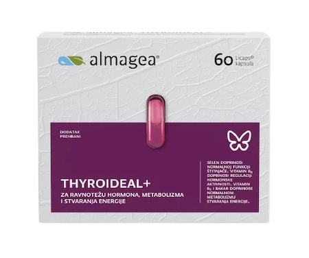 Almagea Thyroideal+ – Podrška radu štitnjače i hormonalnoj ravnoteži (60 kapsula)