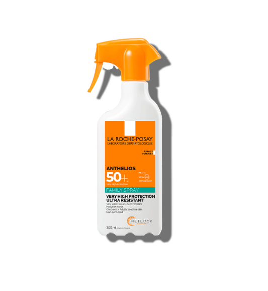 La Roche-Posay Anthelios sprej za zaštitu od sunca za djecu i odrasle SPF50+, 300 ml