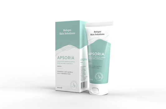 Belupo Skin Solutions – APSORIA umirujuća krema za njegu kože sklone ljuskanju 50 ml