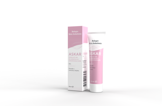 Belupo Skin Solutions – ASKAR umirujući gel za hidrataciju i omekšavanje kože 15ml