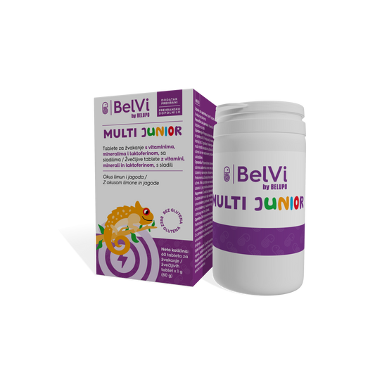 BelVi by BELUPO MULTI JUNIOR tablete za žvakanje