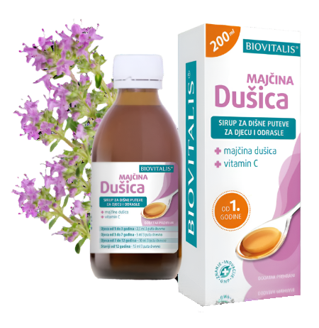 BioVitalis Majčina Dušica sirup 200ml