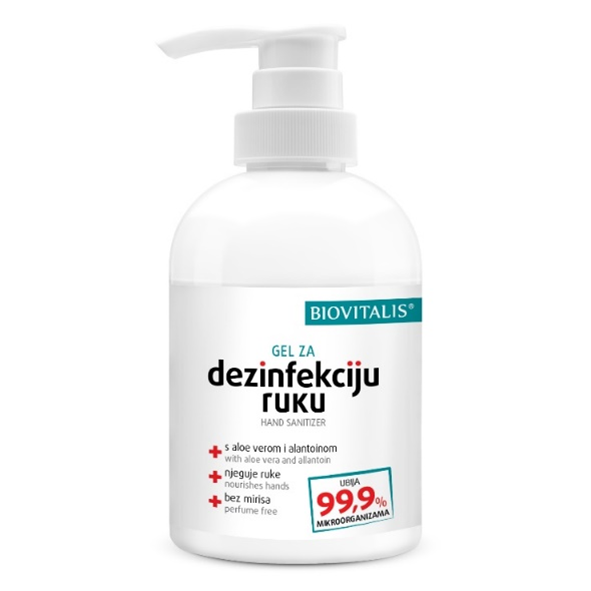 Biovitalis gel za dezinfekciju ruku 300 ml