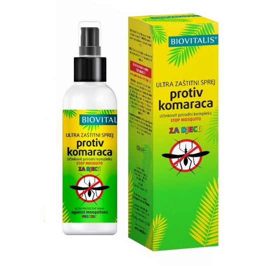 Biovitalis Ultra zaštitni sprej protiv komaraca za djecu 100 ml