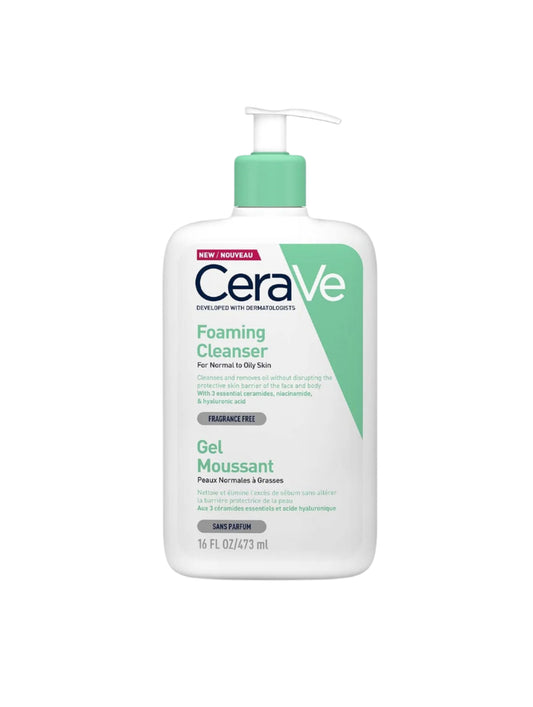CeraVe Pjenušavi Gel za Čišćenje za Normalnu do Masnu Kožu 473 ml