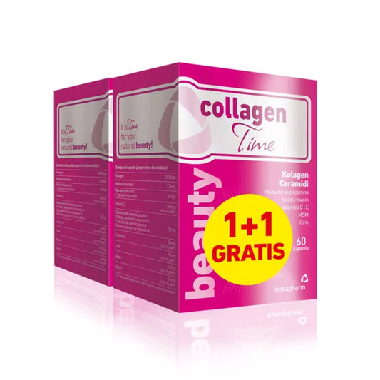 CollagenTime Beauty kapsule 60, 1+1 GRATIS