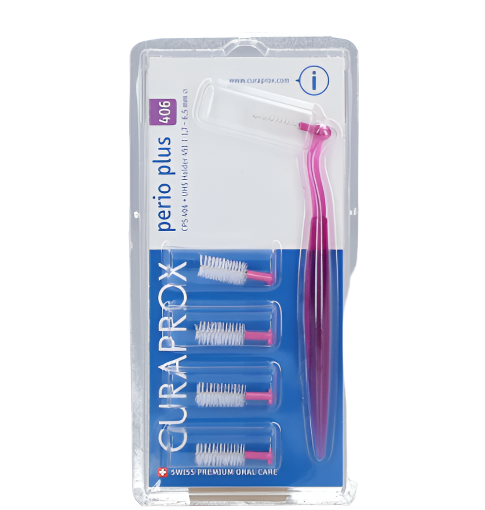 Curaprox četkice za zube CPS 406 PERIO+DRŽAČ UHS 451