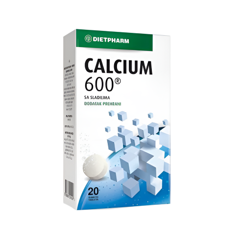 Dietpharm CALCIUM 600 šumeće tablete
