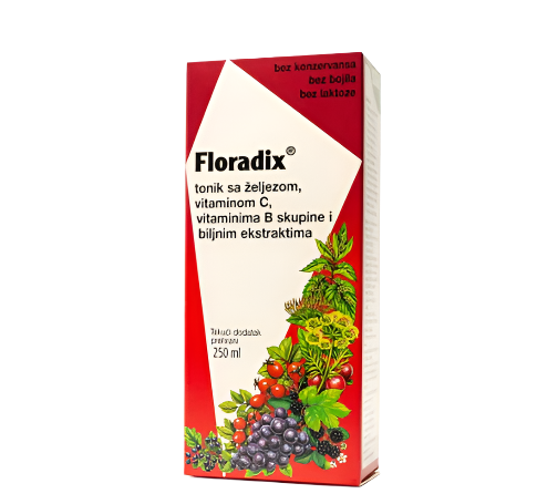 Dietpharm Floradix tonik sa željezom 250 ml