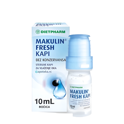 Dietpharm MAKULIN FRESH KAPI ZA OČI 10 ML