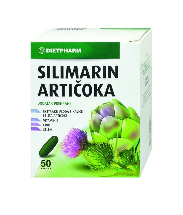 Dietpharm silimarin artičoka (50 kapsul)