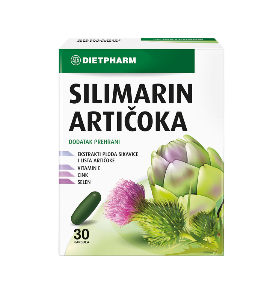 Dietpharm silimarin artičoka (30 kapsul)