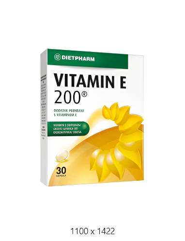 Dietpharm VITAMIN E 200 KAPSULE