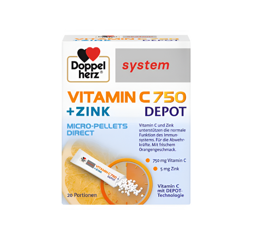 Doppelherz VITAMIN C 750 + CINK DEPO