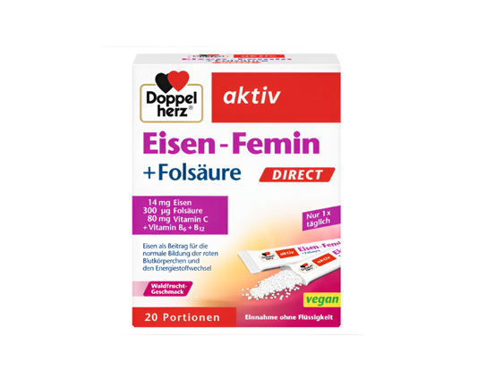 Doppelherz Željezo + Folna kiselina DIREKT