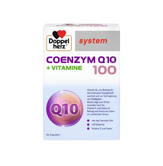 Doppelherz system KOENZIM Q10 100 + VITAMINI