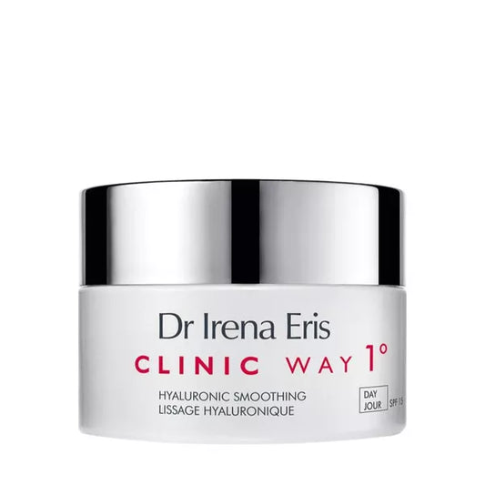 Dr. Irena Eris CLINIC WAY zaglađujuća dnevna Hyaluronic dermo krema protiv bora SPF15, 15ml