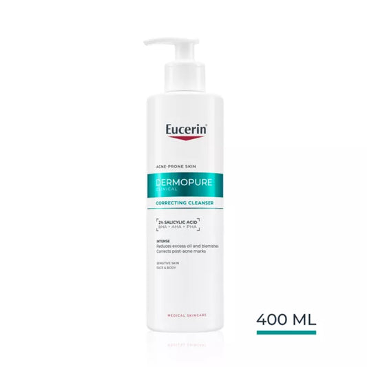 Eucerin DermoPure Clinical gel za čišćenje s trostrukim djelovanjem, 400 ml