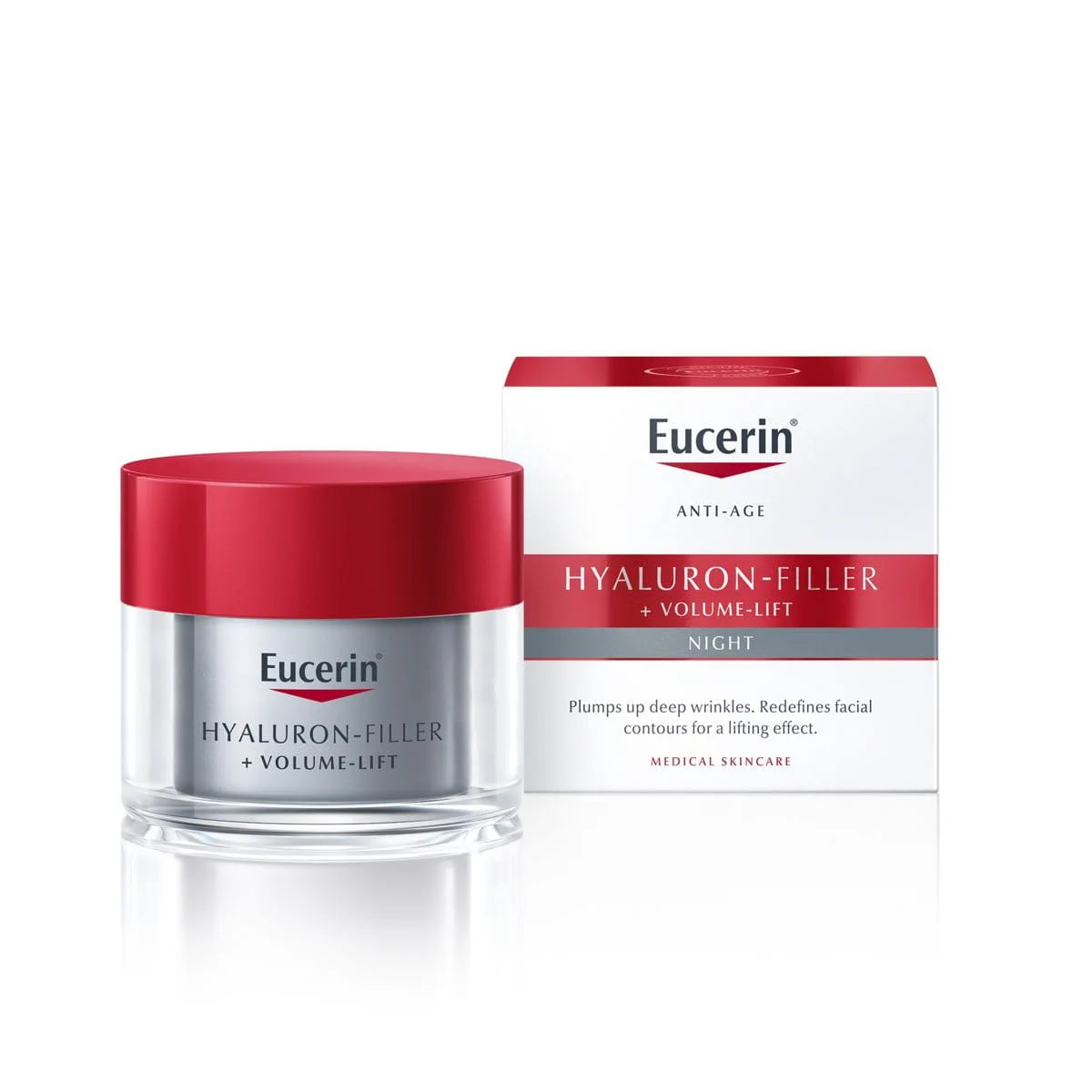 Eucerin Hyaluron-Filler + Volume-Lift noćna krema, 50ml