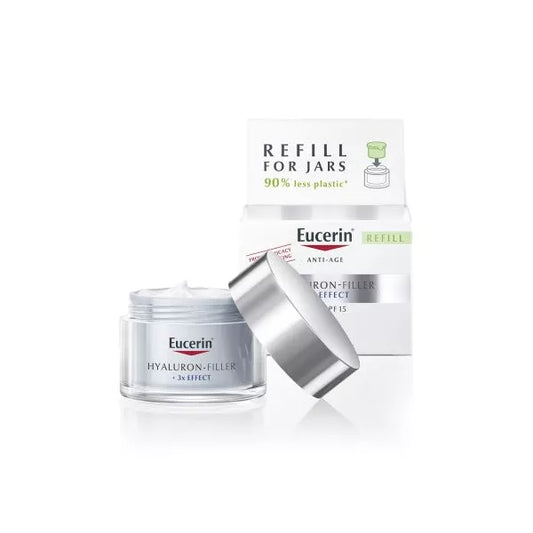 Eucerin Hyaluron-Filler dnevna krema SPF 15 refill za suhu kožu, 50ml
