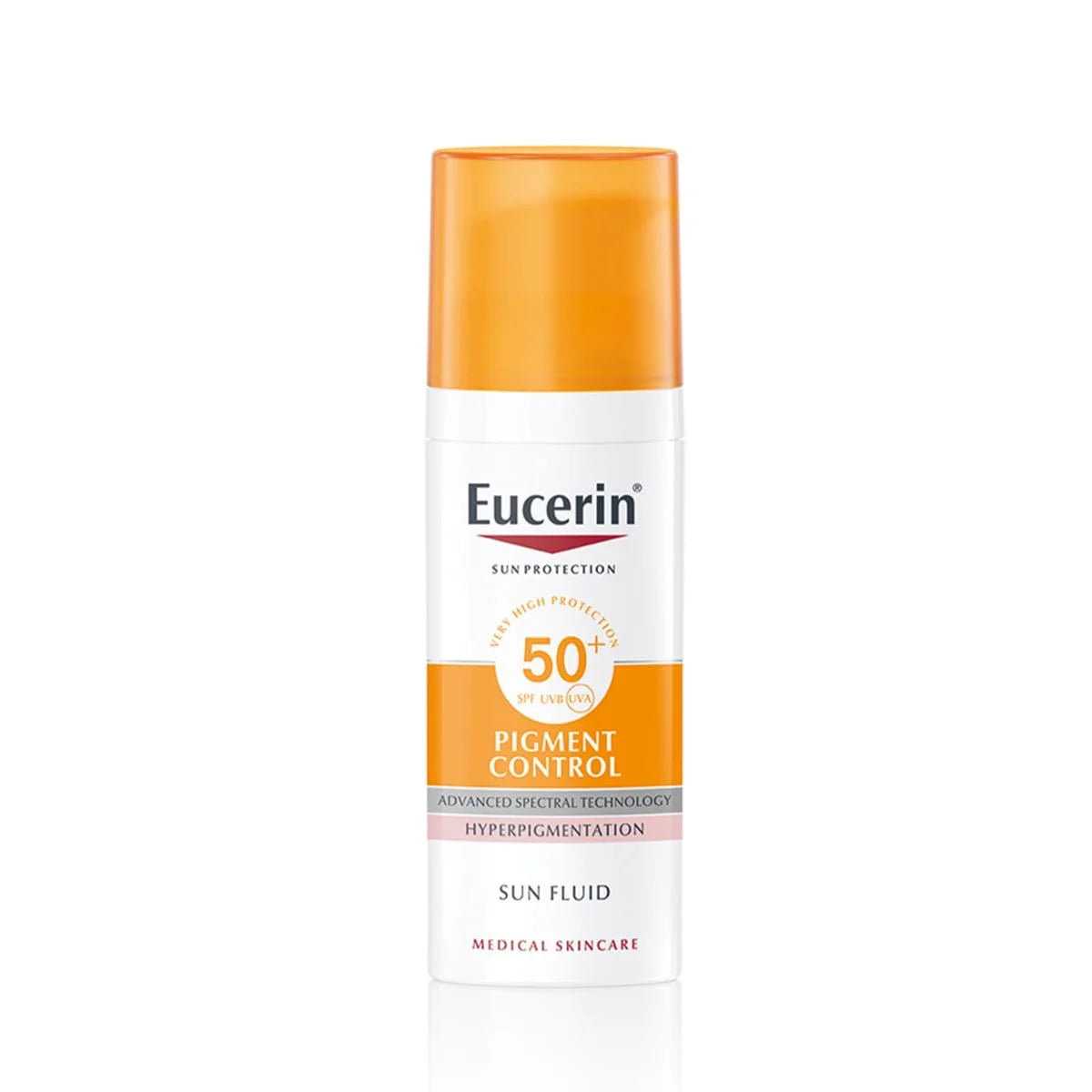 Eucerin fluid za zaštitu kože lica od sunca SPF50+ Pigment Control, 50ml