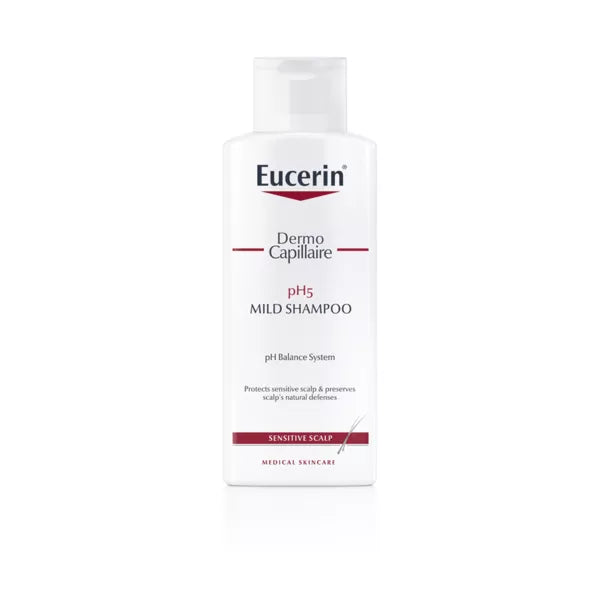 Eucerin DermoCapillaire pH5 šampon za osjetljivo vlasište, 250ml