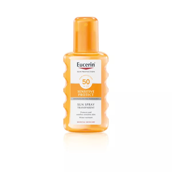 Eucerin Sensitive Protect transparentni sprej SPF50, 200ml