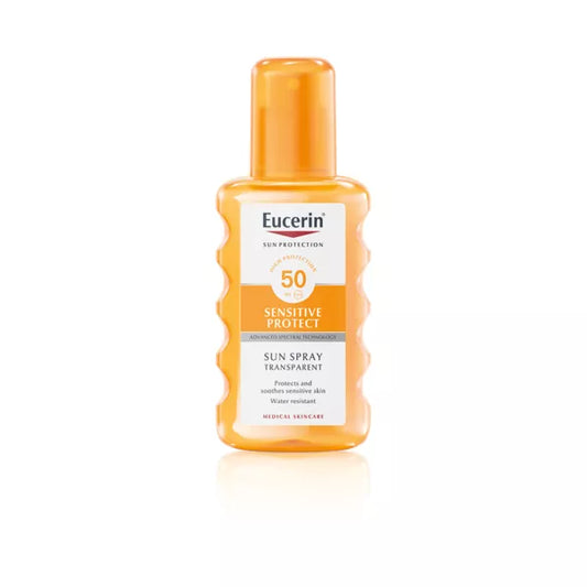 Eucerin Sensitive Protect transparentni sprej SPF50, 200ml