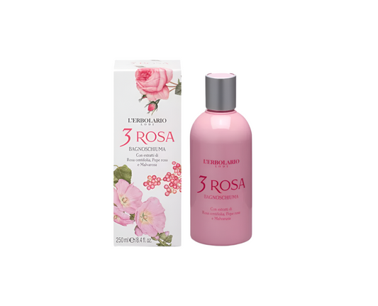 L'Erbolario 3 Rosa bath 250ml