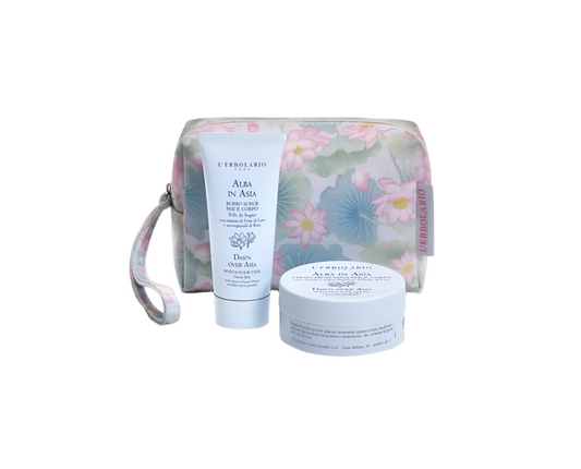 L'Erbolario Alba in Asia Promo package Dream Skin, 50ml peeling and 75ml nourishing cream